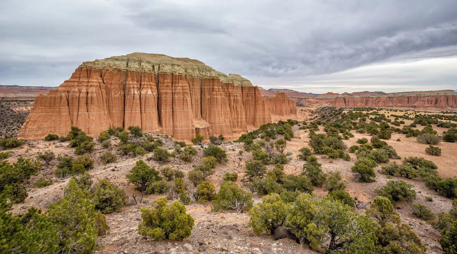 Cathedrals Trail Panorama