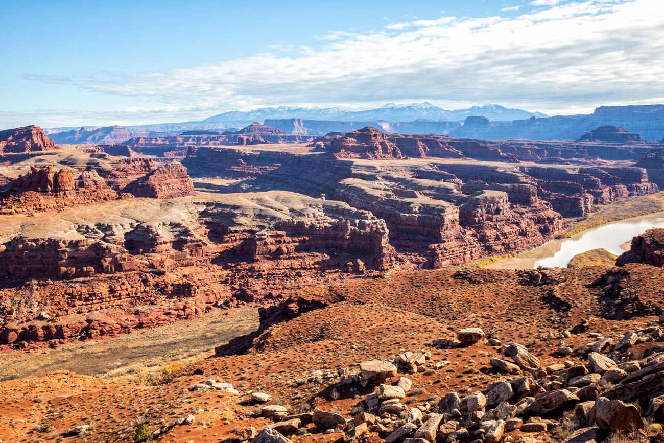 Colorado River Overlook drive the White Rim Road