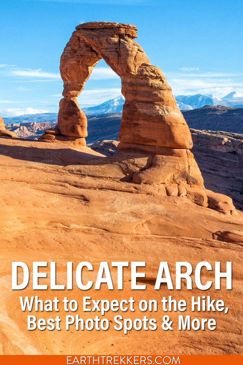 Delicate Arch Hike and Photo Spots