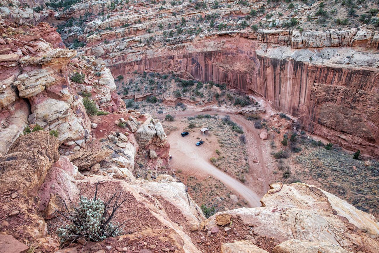 Grand Wash Parking Area