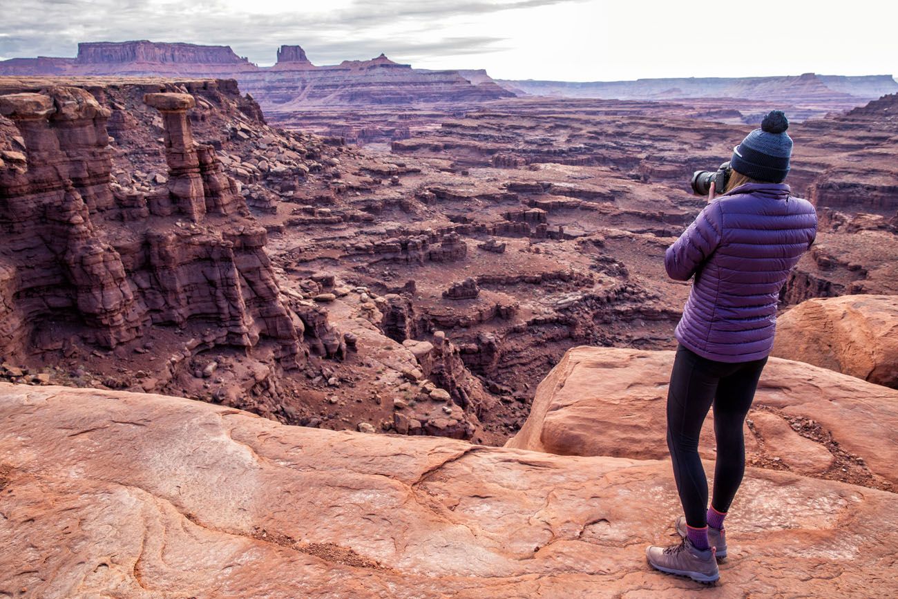 Little Bridge Canyon drive the White Rim Road