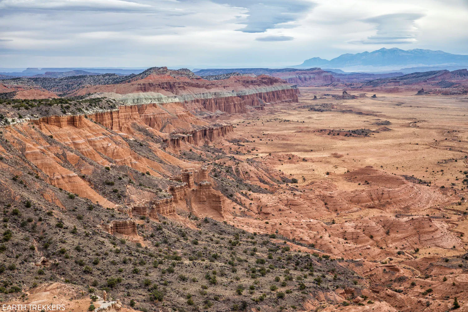 Lower South Desert Overlook View