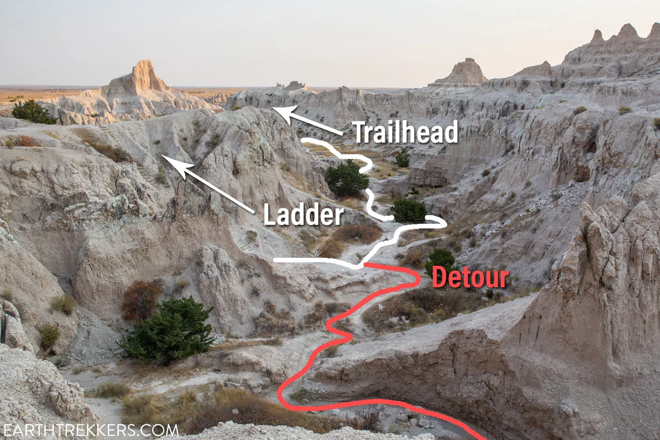 Notch Trail Detour
