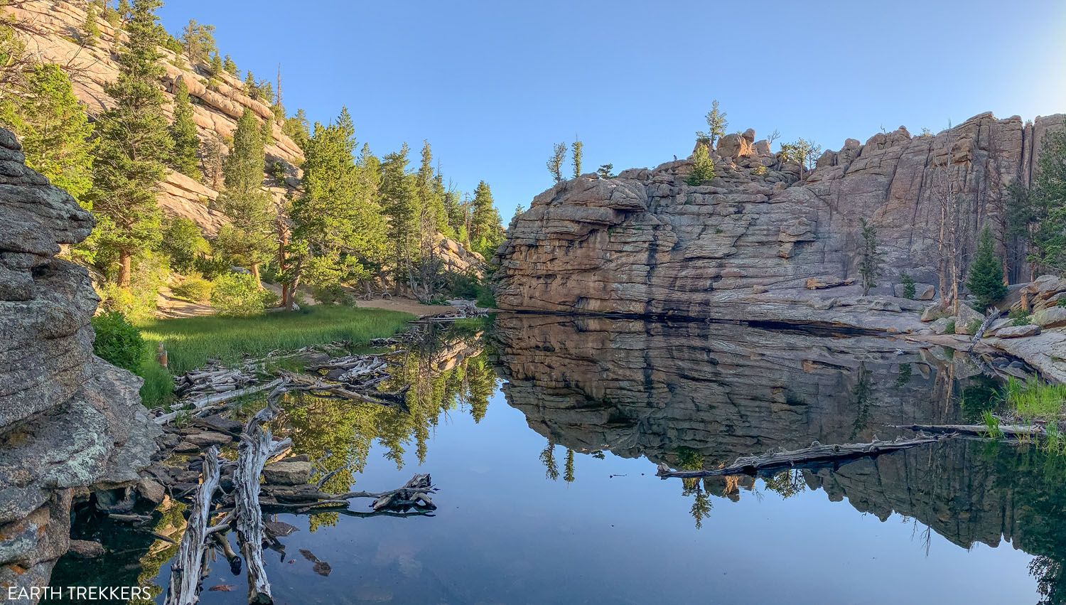 Gem Lake Rocky Mountain National Park itinerary