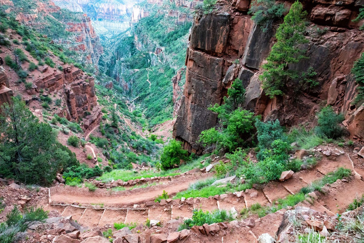 North Kaibab Trail Switchbacks