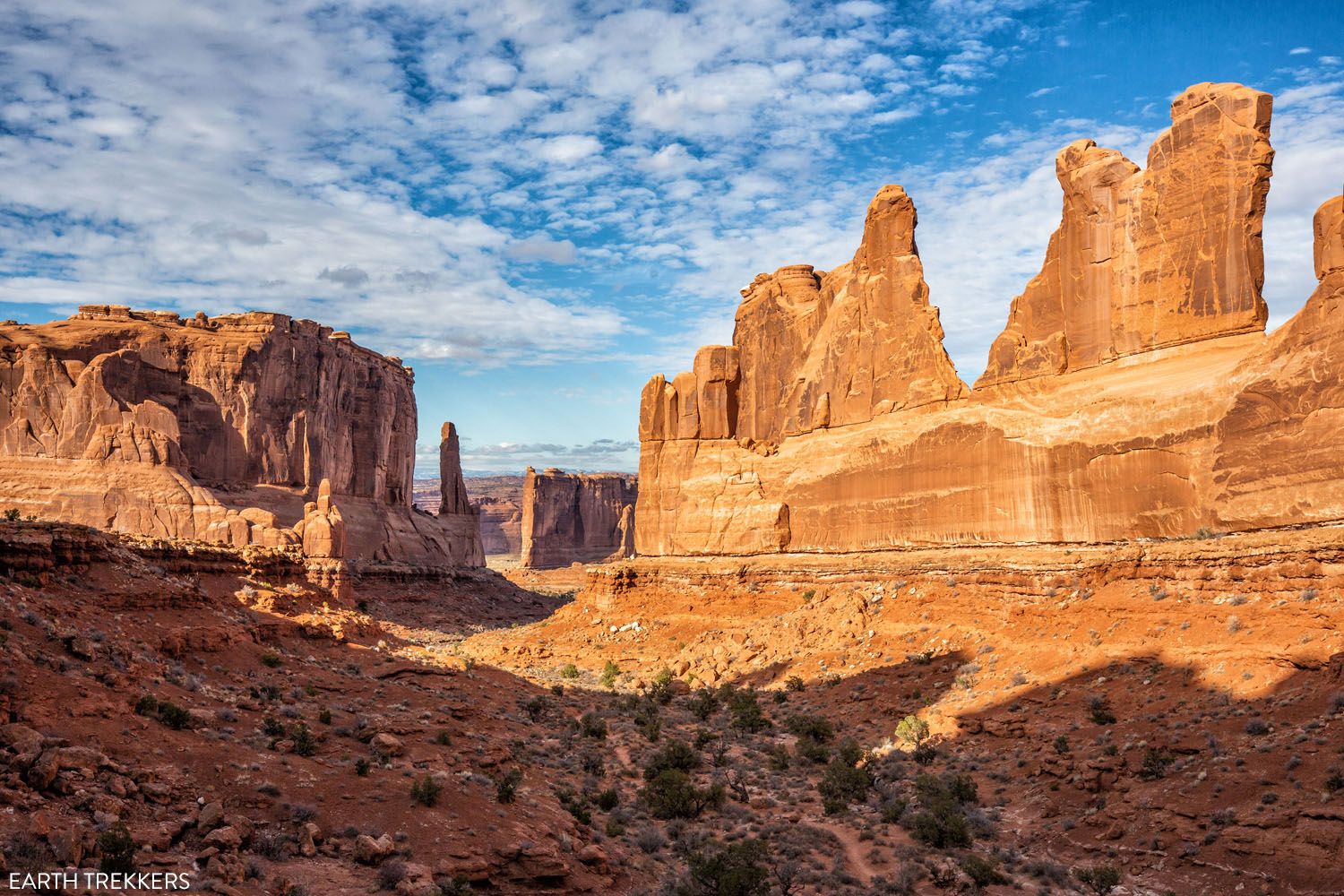 Park Avenue | One Day in Canyonlands and Arches