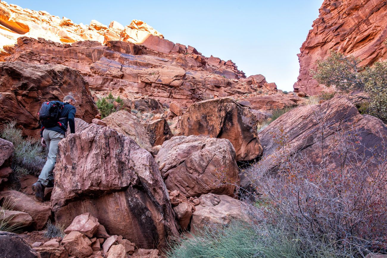 Syncline Loop Route Finding