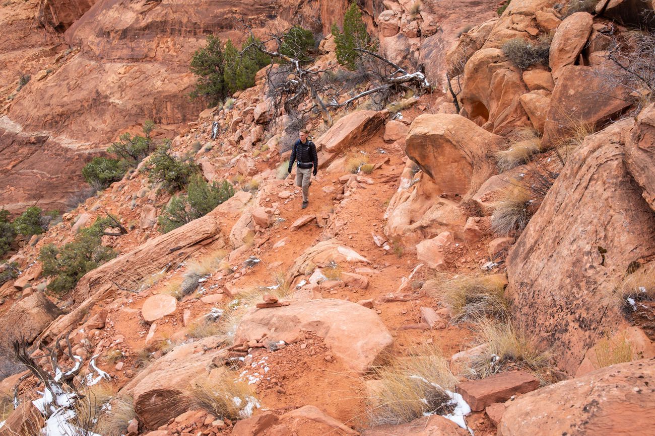 Syncline Loop Switchbacks