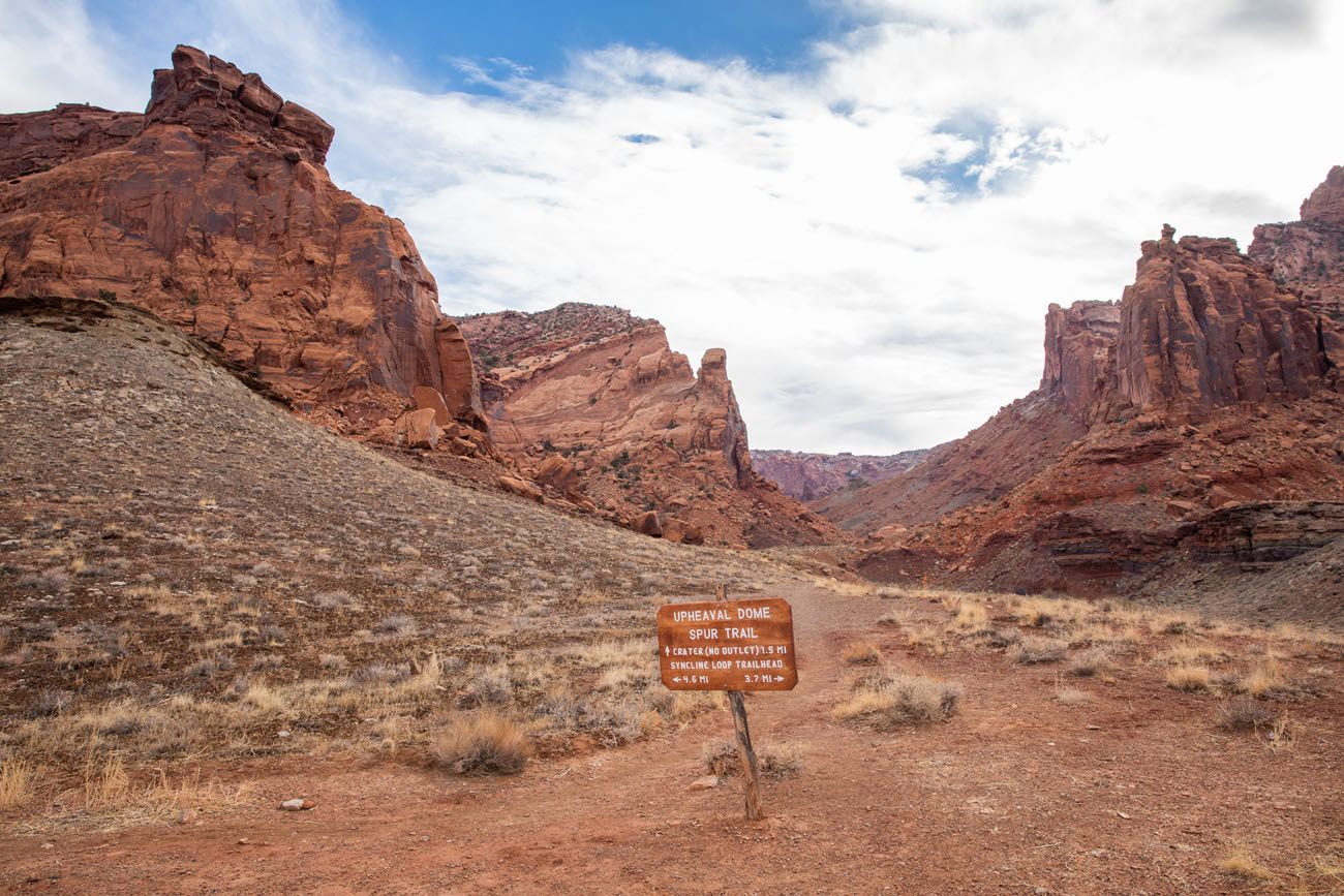 Upheaval Dome Spur Trail