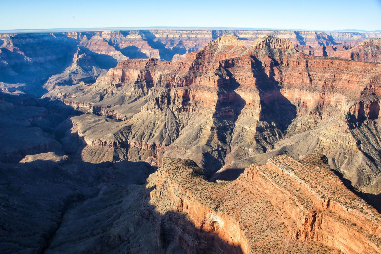 View from a Helicopter