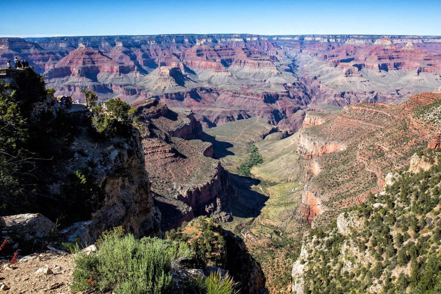 View from the Top of the Bright Angel Trail