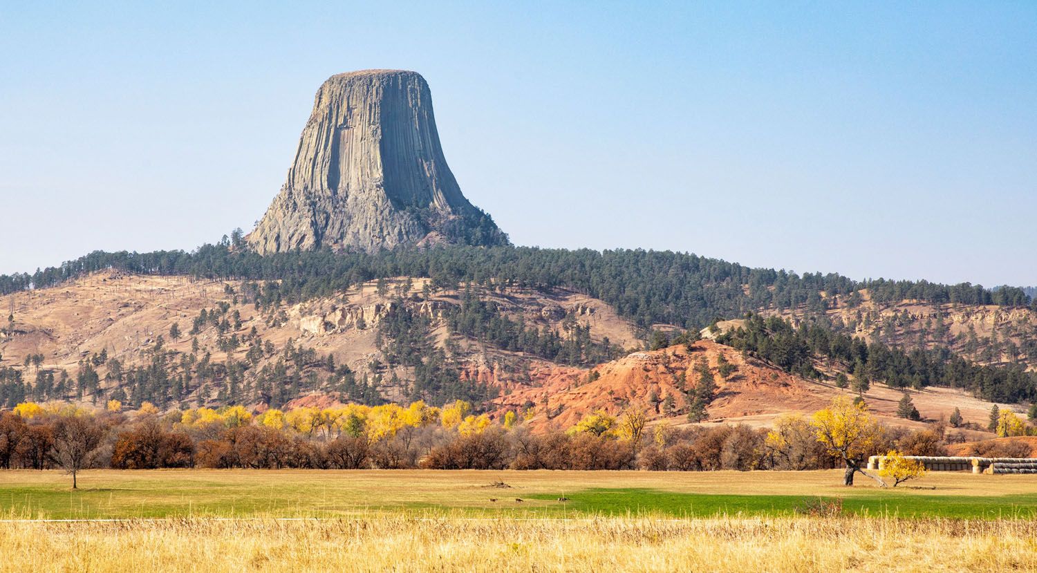 View of Devils Tower