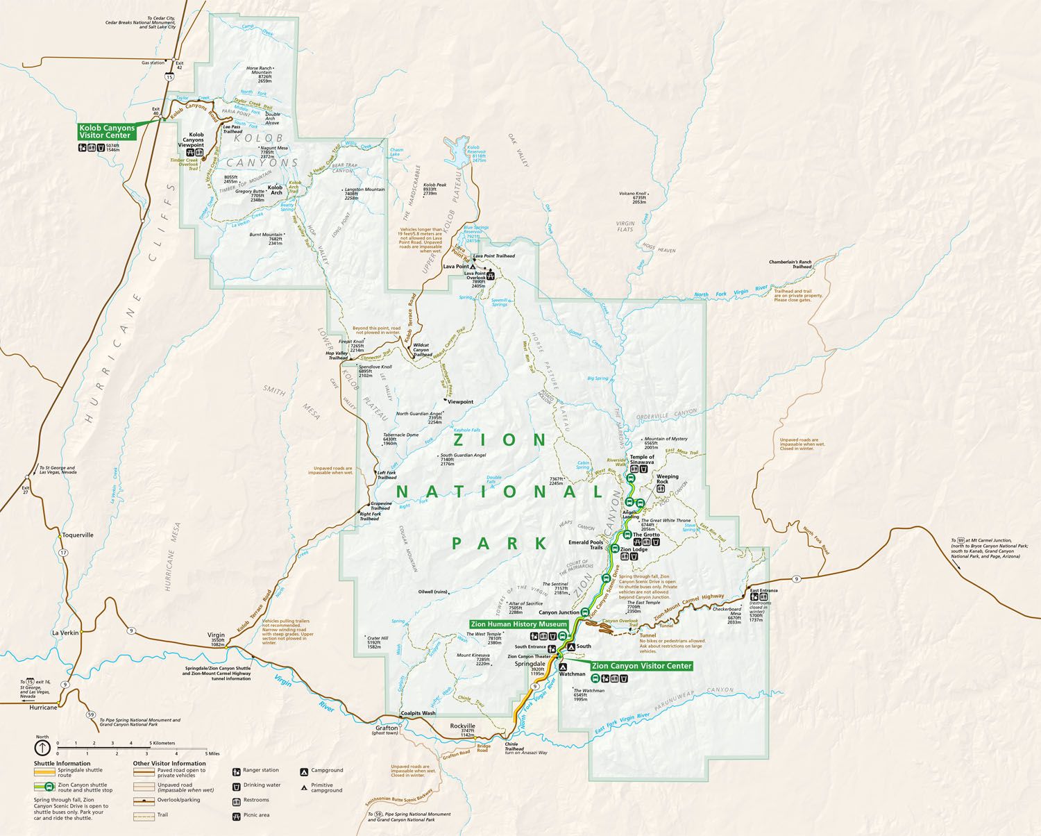 Grand Canyon Map