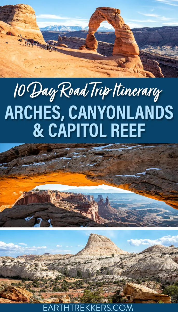 Arches Canyonlands Capitol Reef National Parks