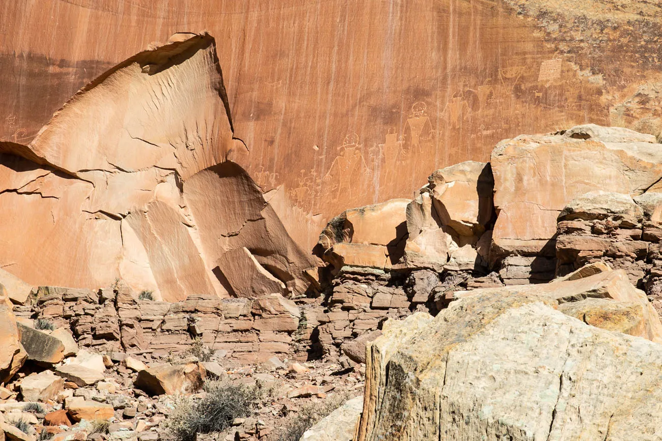 Capitol Reef Petroglyphs