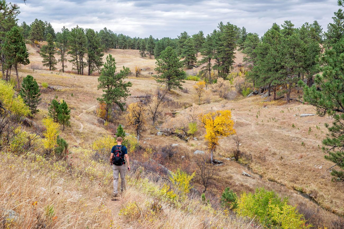 Hiking Wind Cave NP