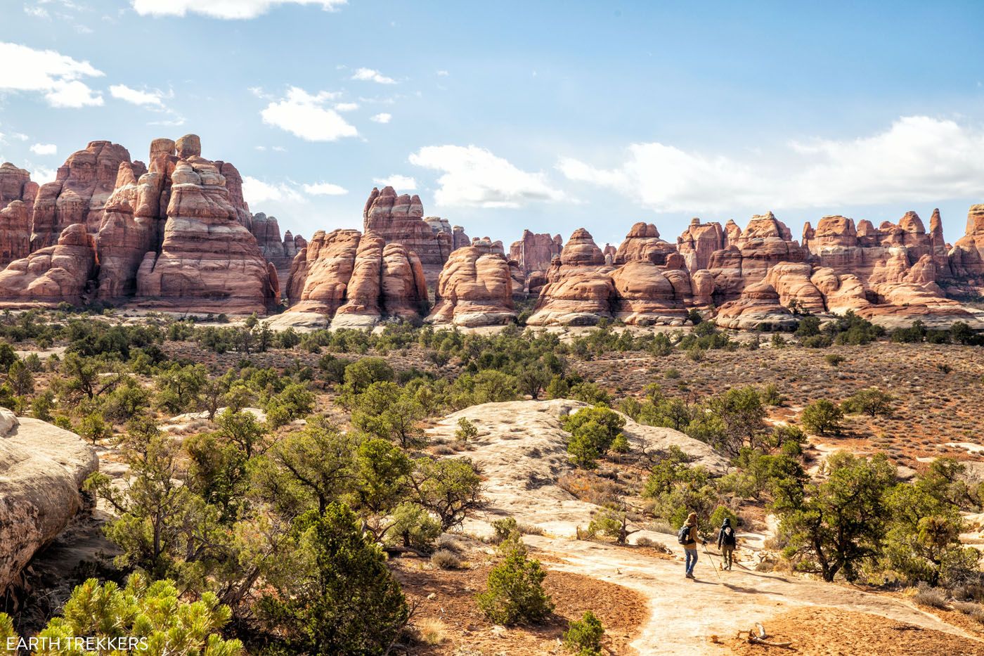 Hiking the Needles Canyonlands