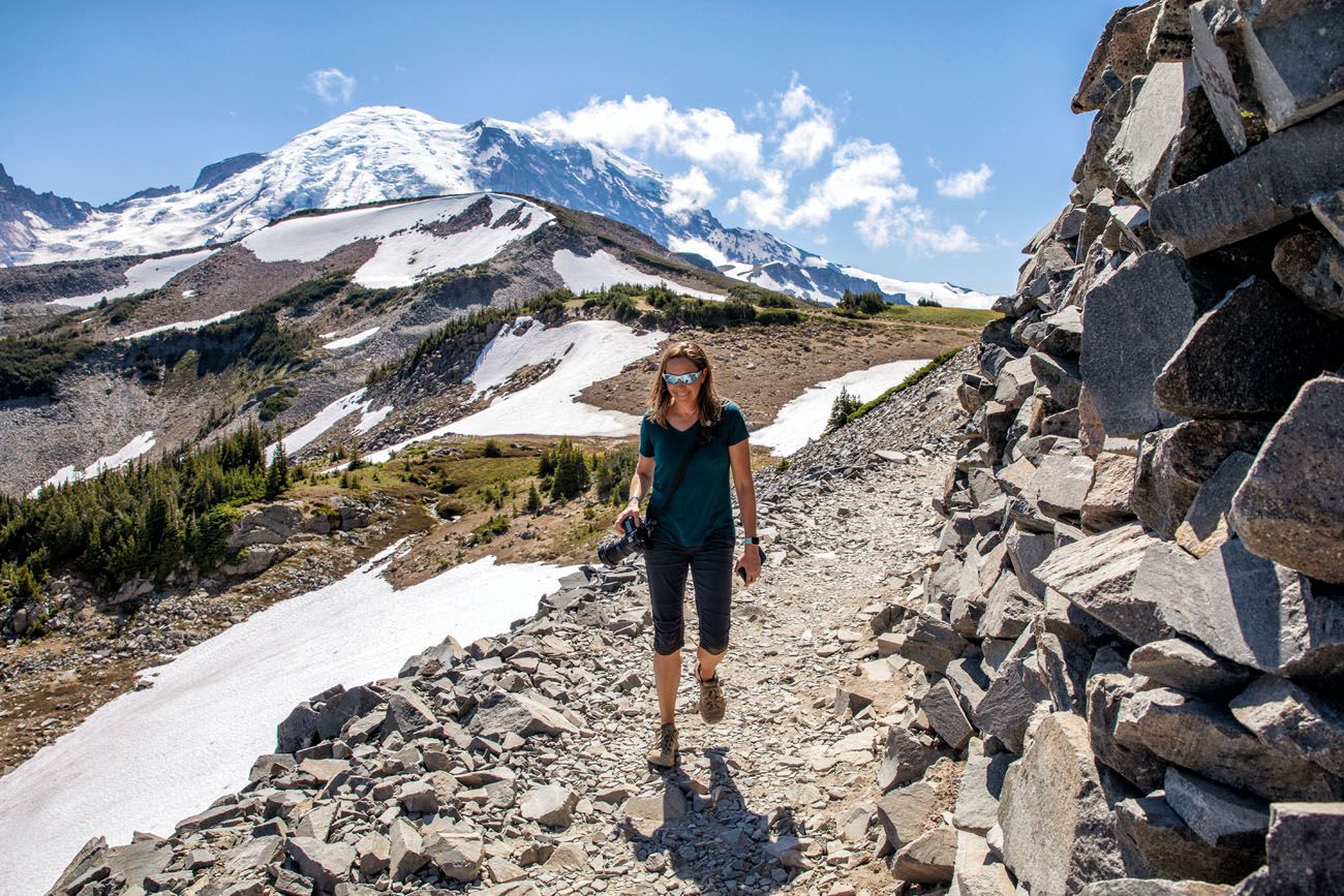 Julie in Mount Rainier