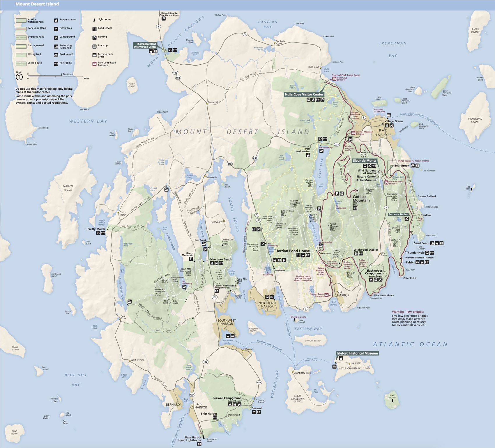 Acadia Map