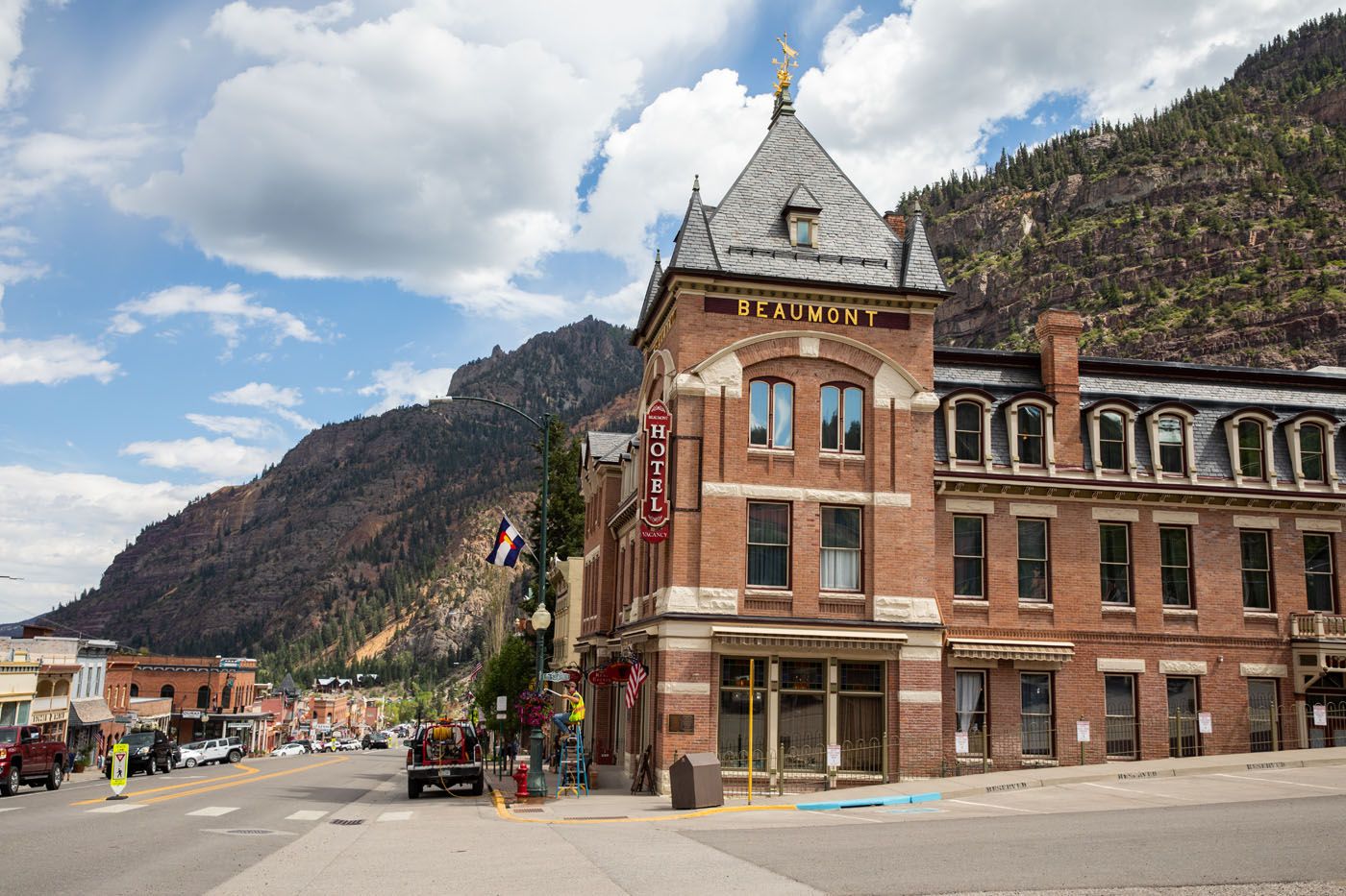 Ouray scenic drives in Colorado