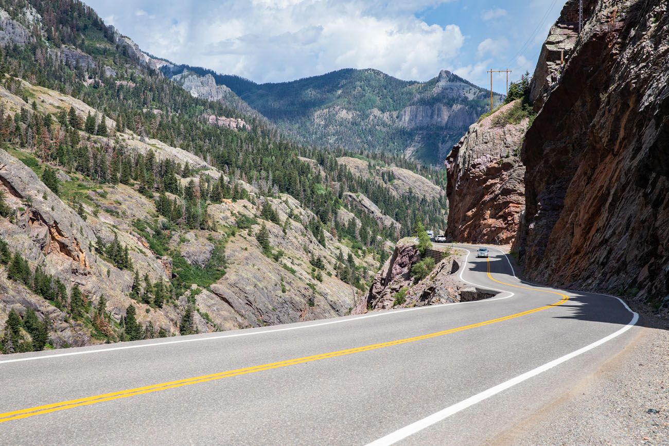 San Juan Skyway scenic drives in Colorado