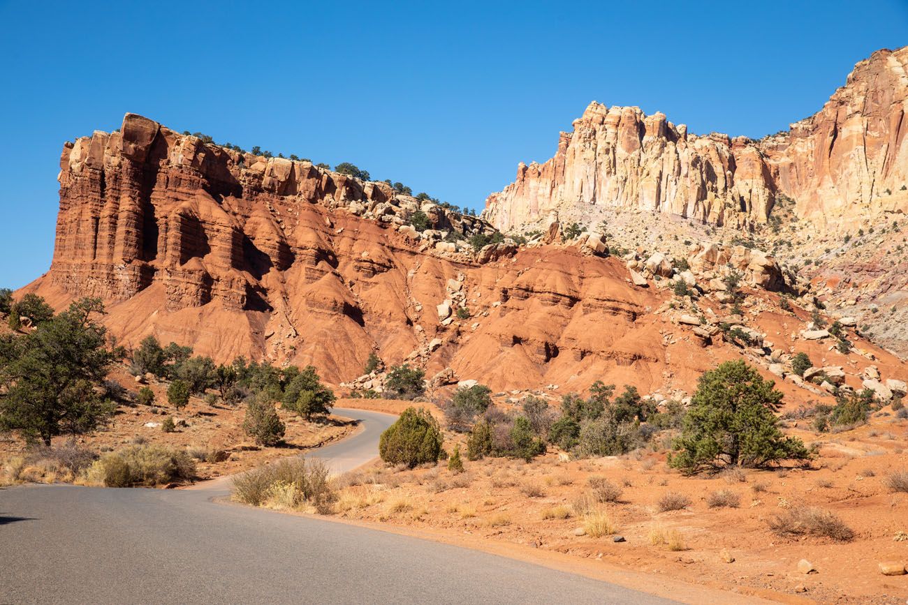 Scenic Drive Capitol Reef