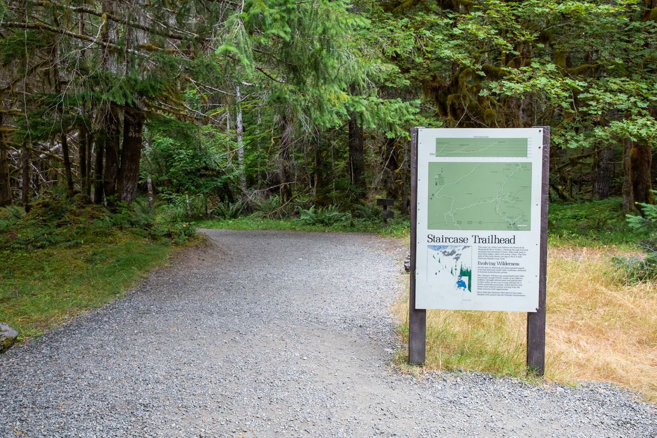 Staircase Trailhead