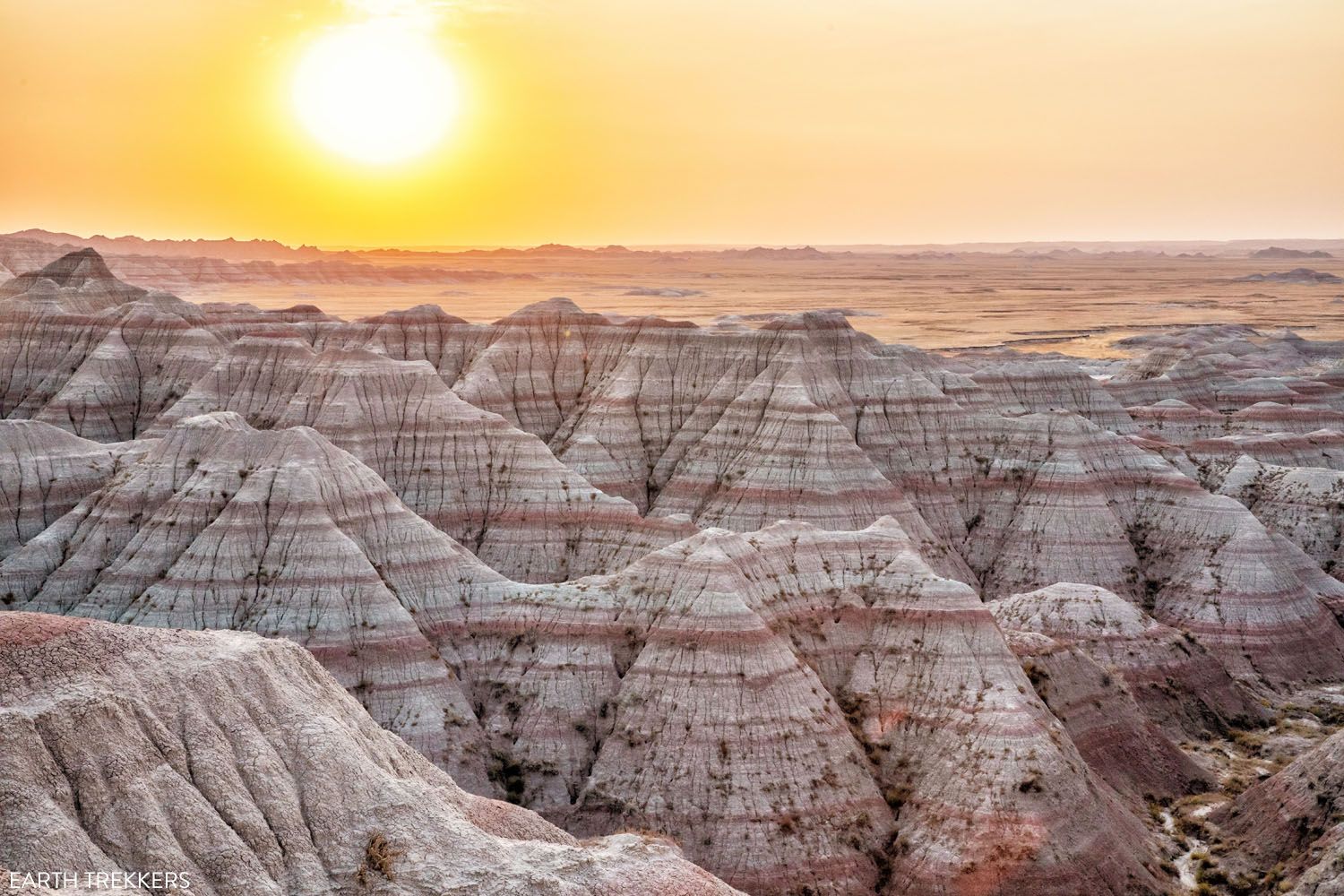 Sunrise Badlands National Park