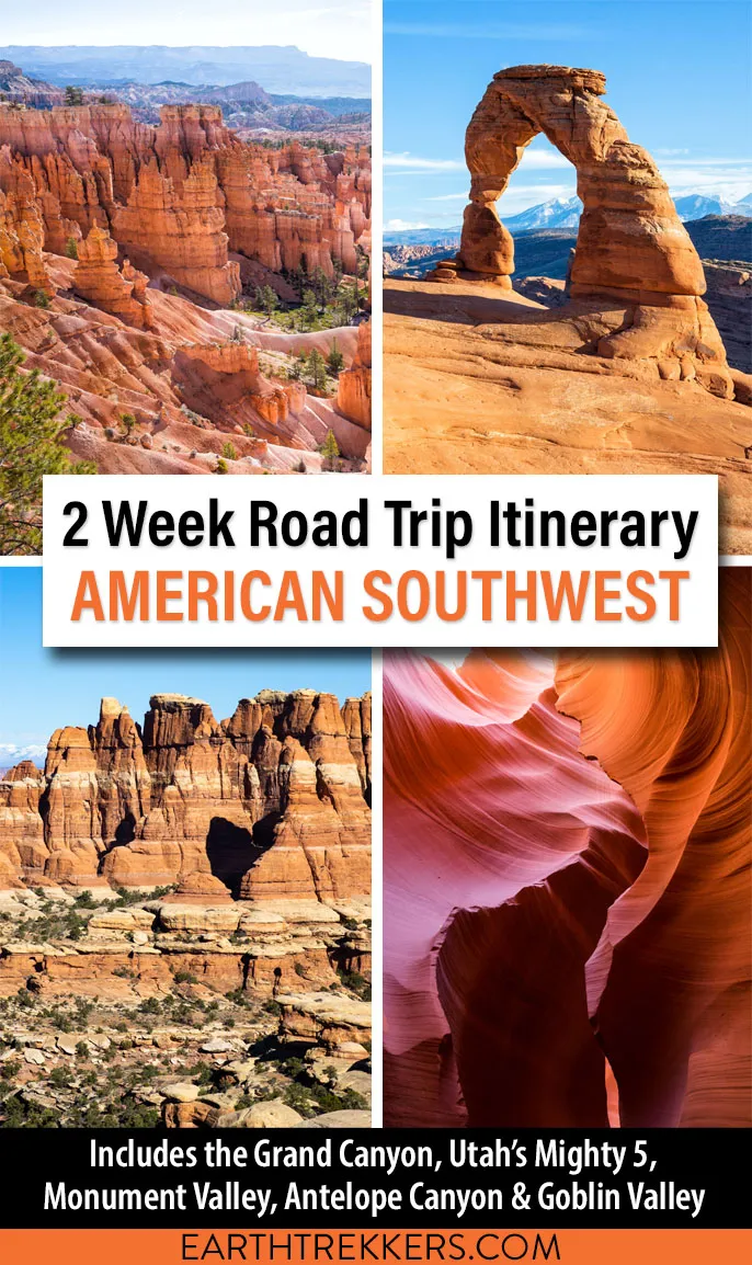 American Southwest Itinerary Grand Canyon