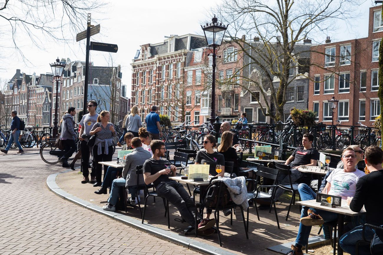 Amsterdam in April