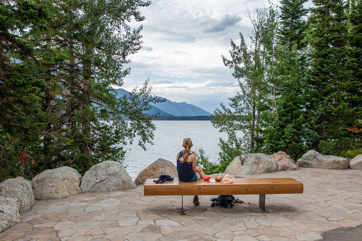 Grand Teton Picnic Spot one day in Grand Teton