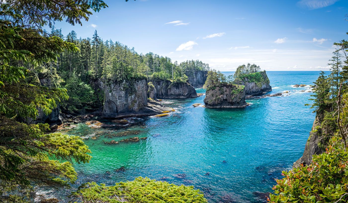 Cape Flattery hikes in Olympic National Park