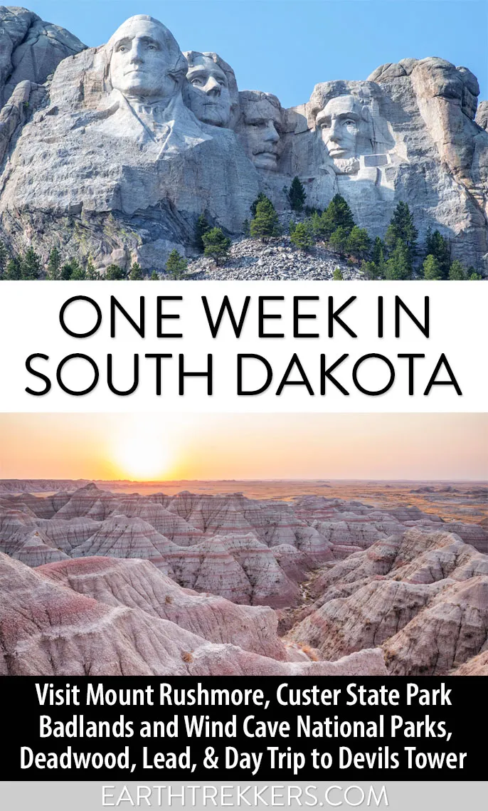 South Dakota Rushmore Badlands