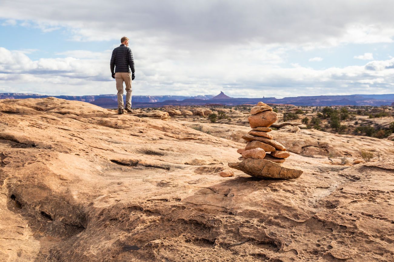 The Needles Rock Cairn