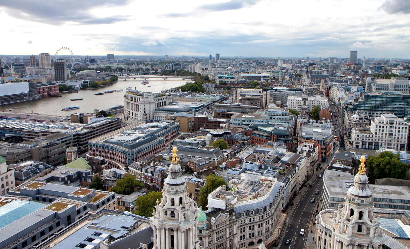 View from St Paul Cathedral