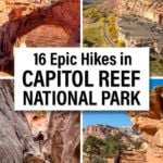 Best Hikes Capitol Reef National Park Travel