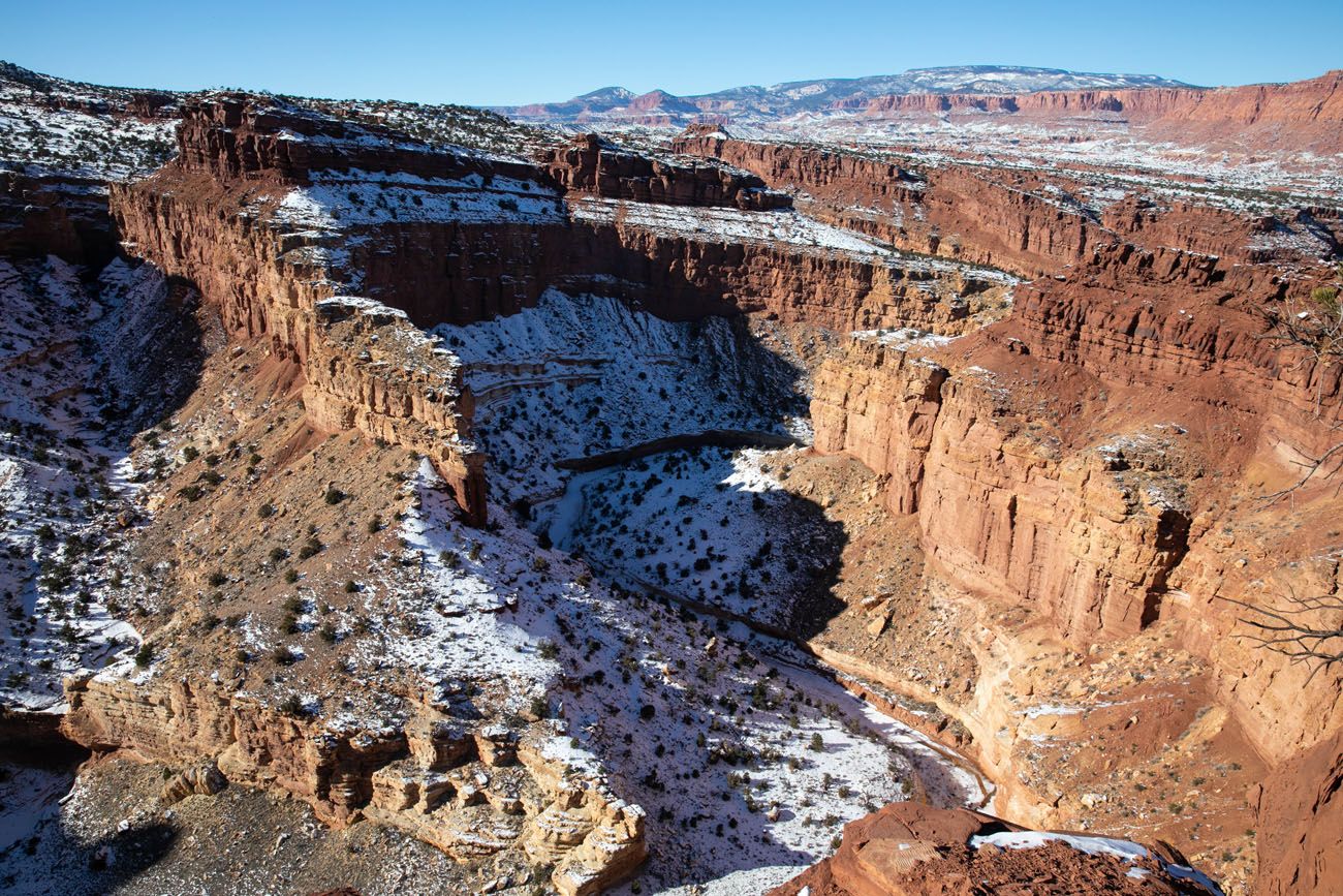 Goosenecks Overlook