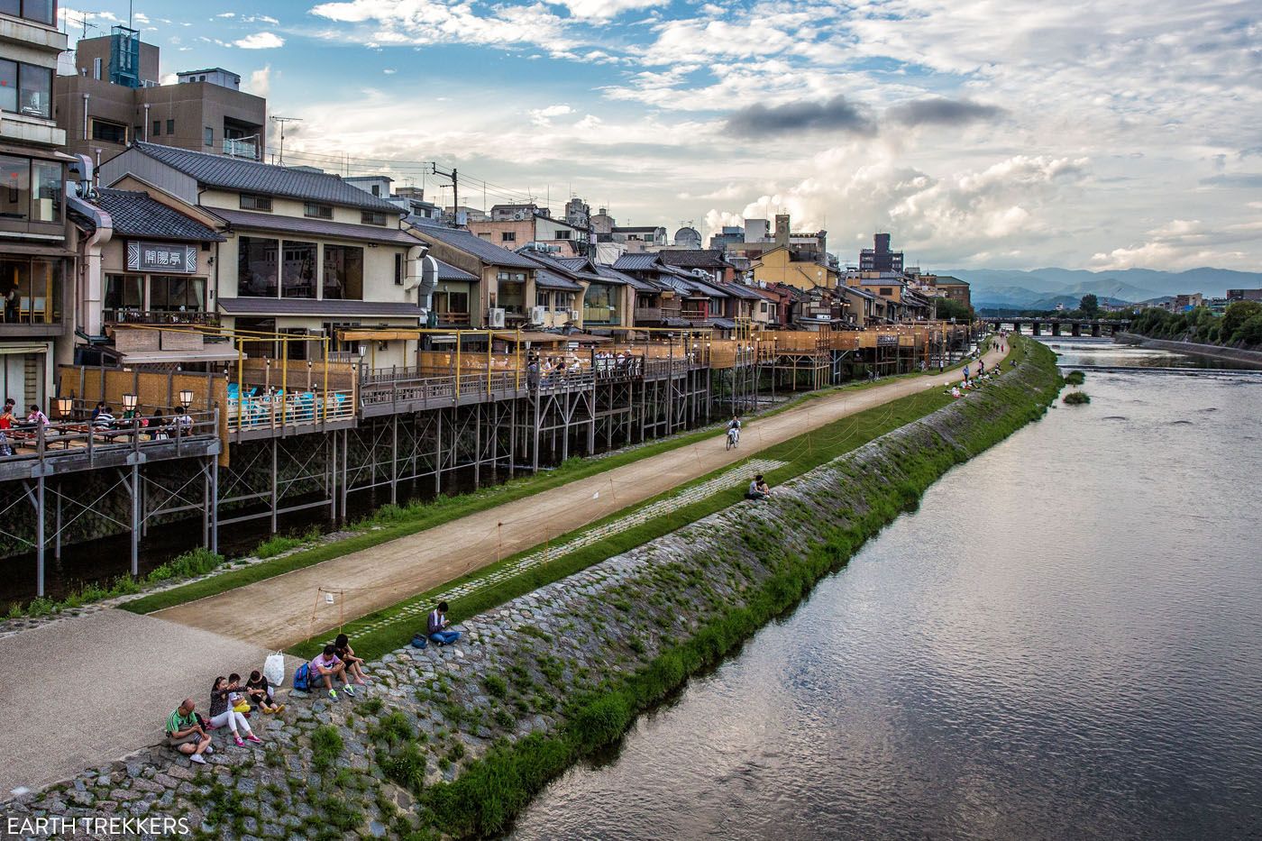 Kamogawa River Kyoto