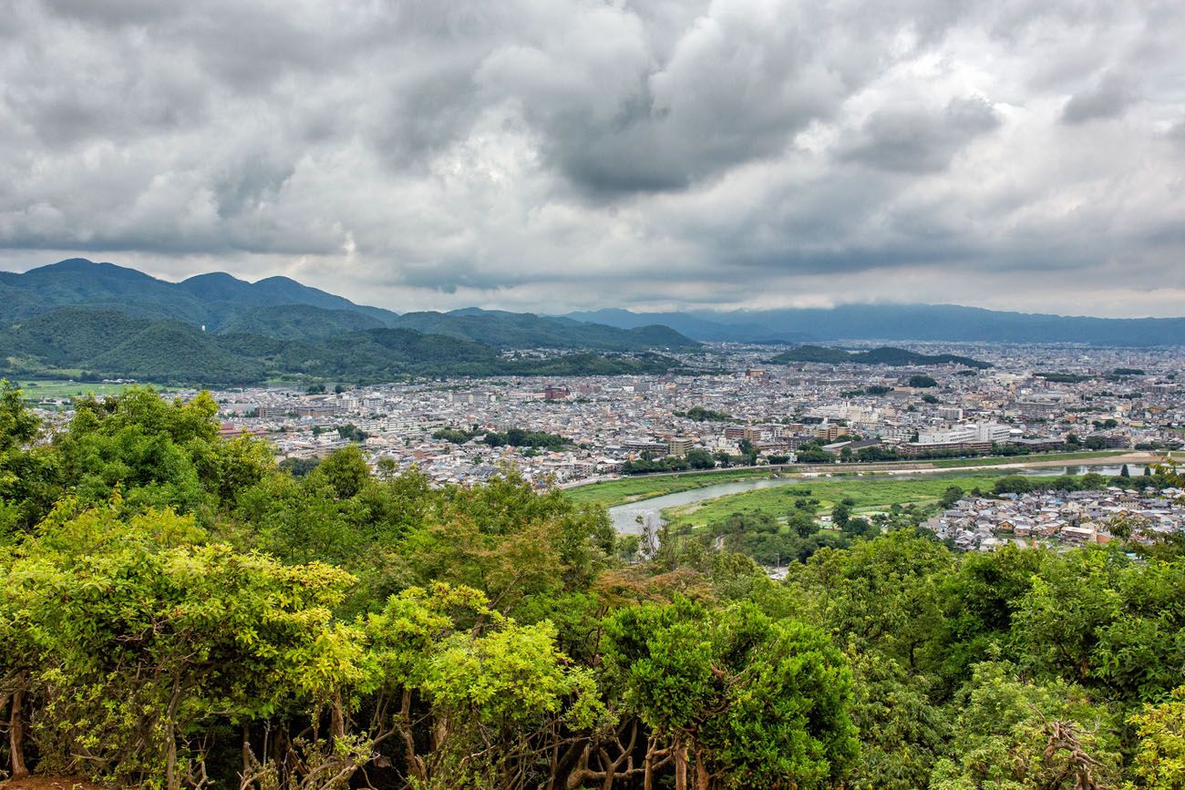 Monkey Park View best things to do in Kyoto