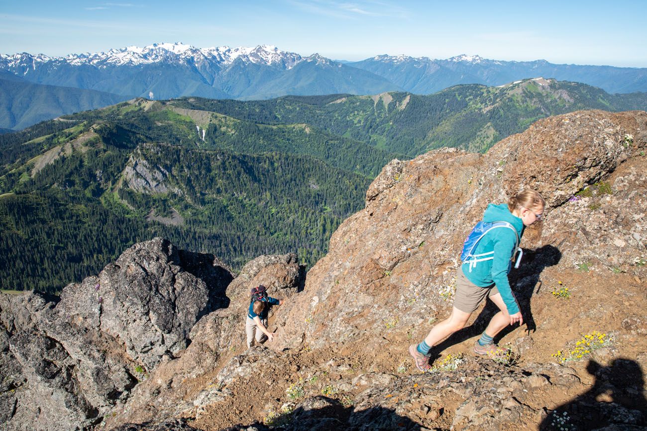 Mount Angeles Rock Scrambling