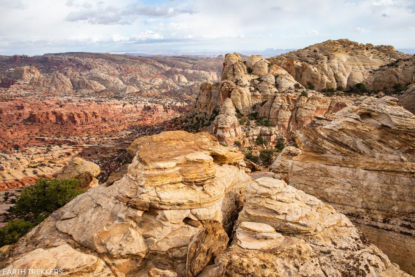 Navajo Knobs best hikes in Capitol Reef