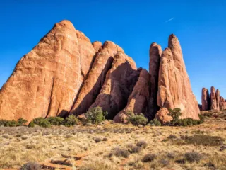 Sand Dune Arch Location