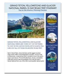 Teton Yellowstone PDF