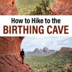 Birthing Cave Hike Sedona Arizona