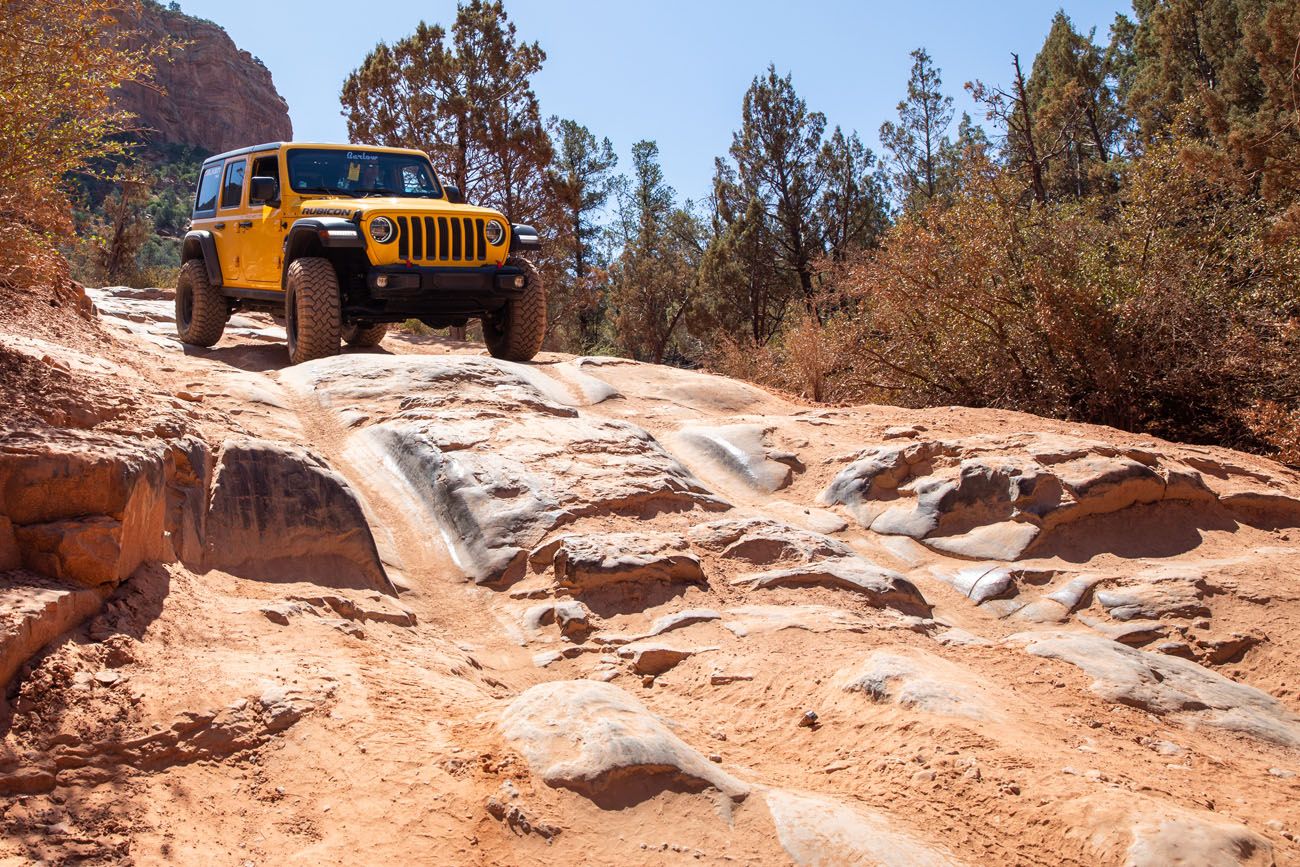 Broken Arrow Trail 4WD roads in Sedona