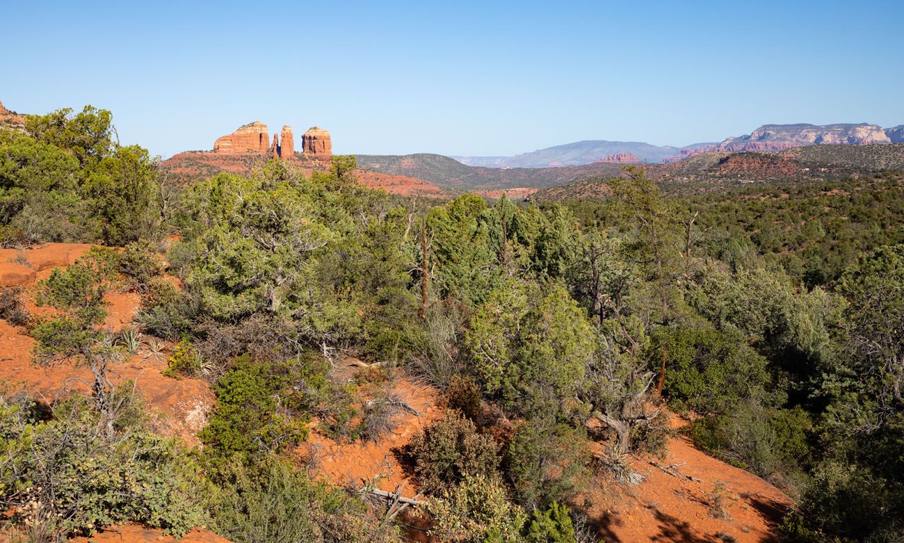 Cathedral Rock View Courthouse Butte Loop Trail