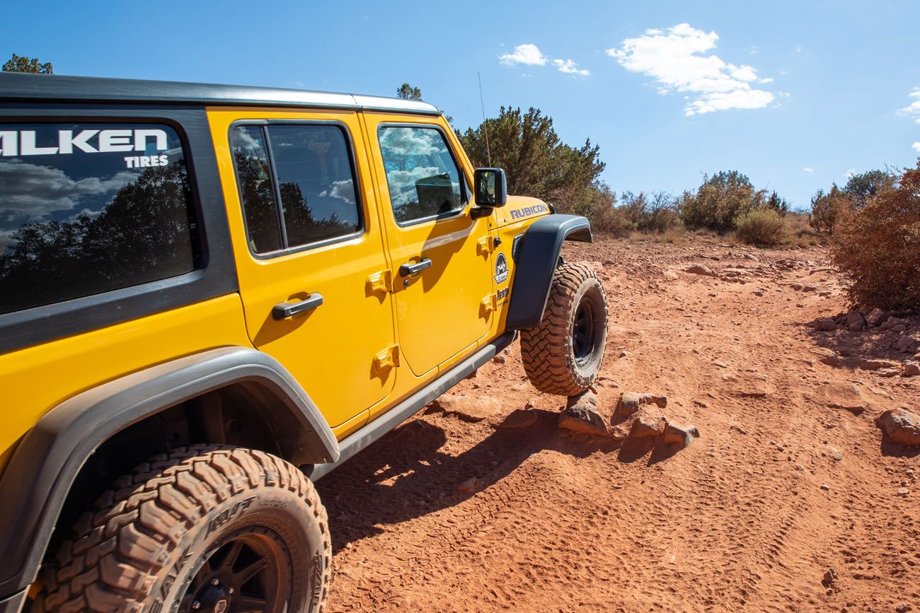 Road Obstacle 4WD roads in Sedona