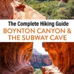 Sedona Hike Boynton Canyon Subway Cave