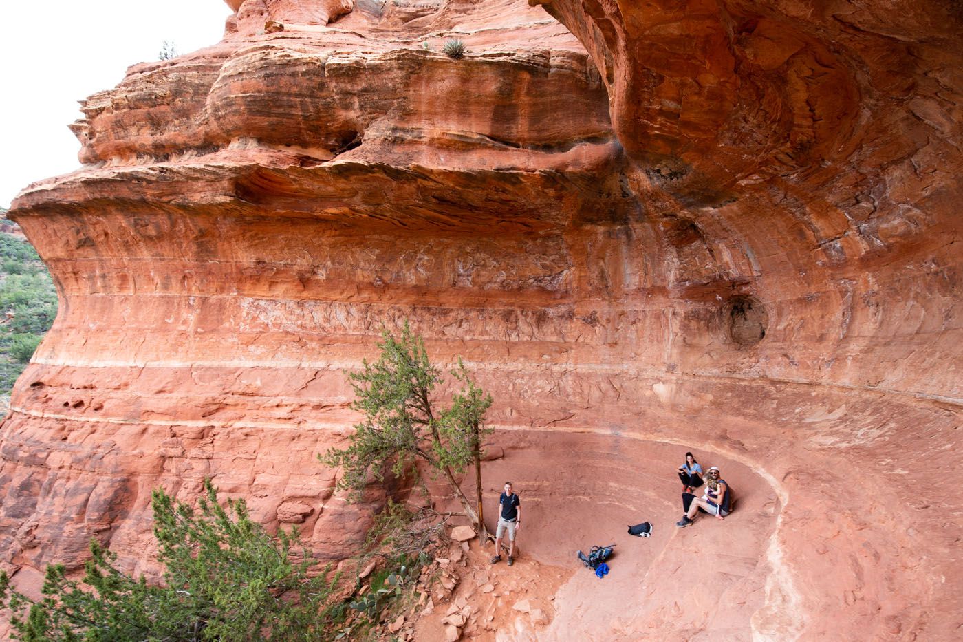 View of the Birthing Cave