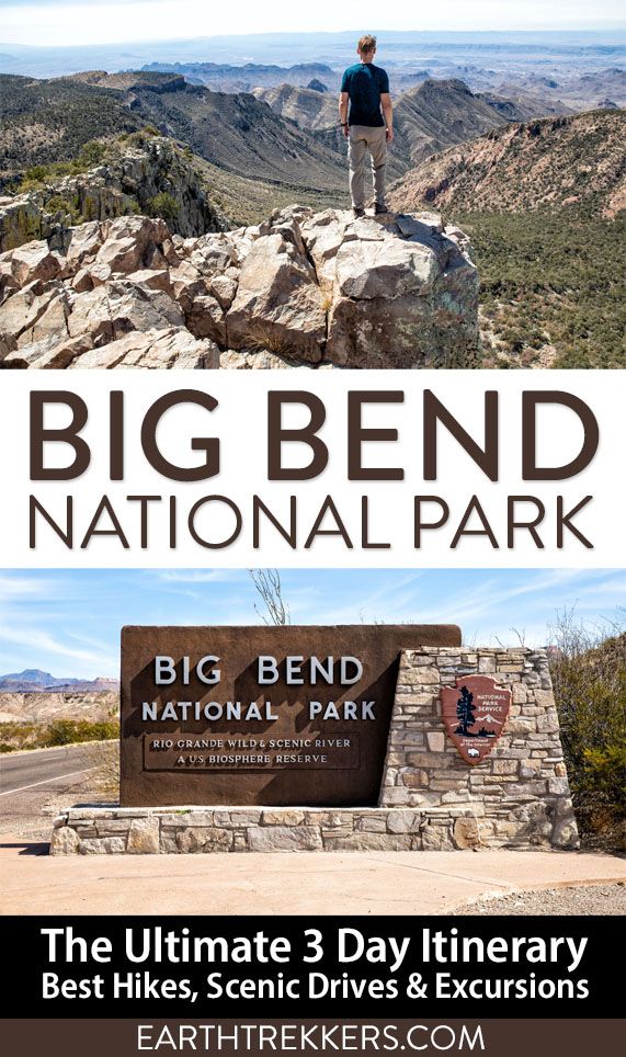 Big Bend National Park Itinerary Texas